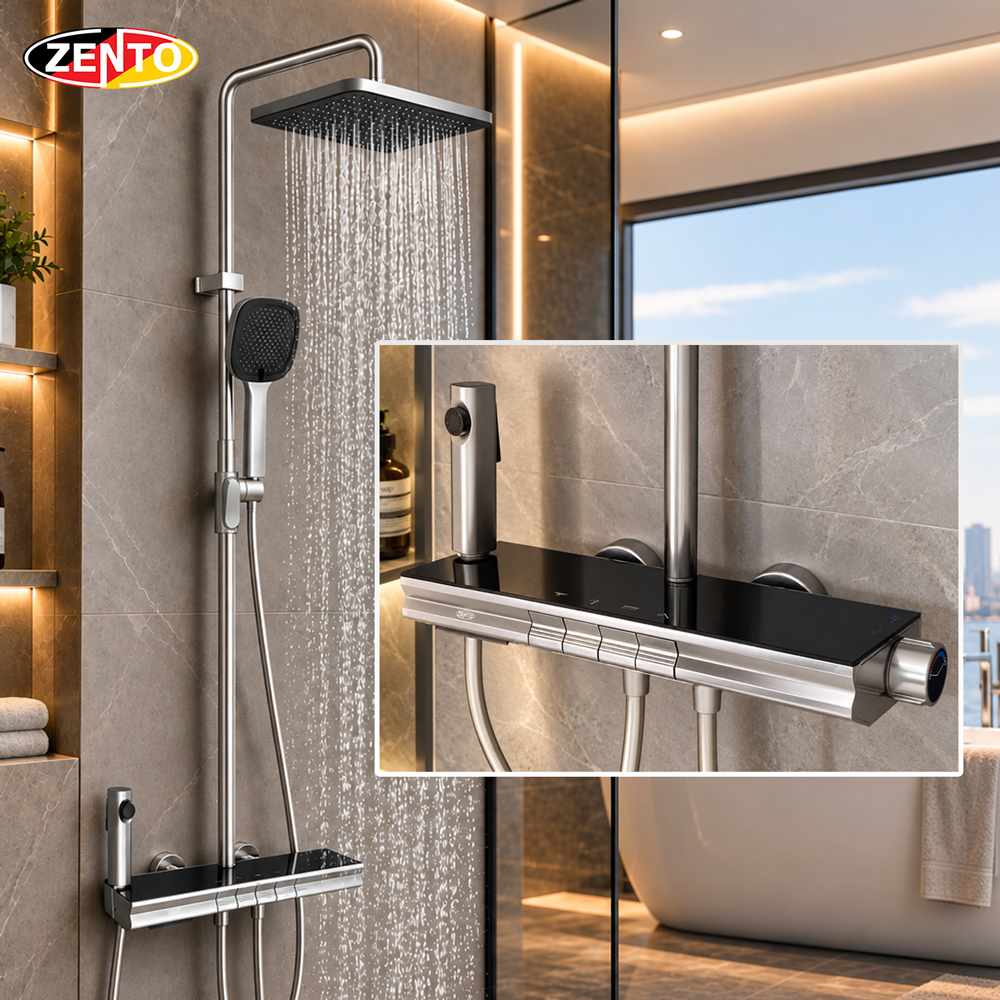 Bộ sen cây 4in1 Zento Aluminum Series ZT8179